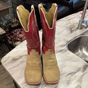 R Watson Red tops and Tan roughout